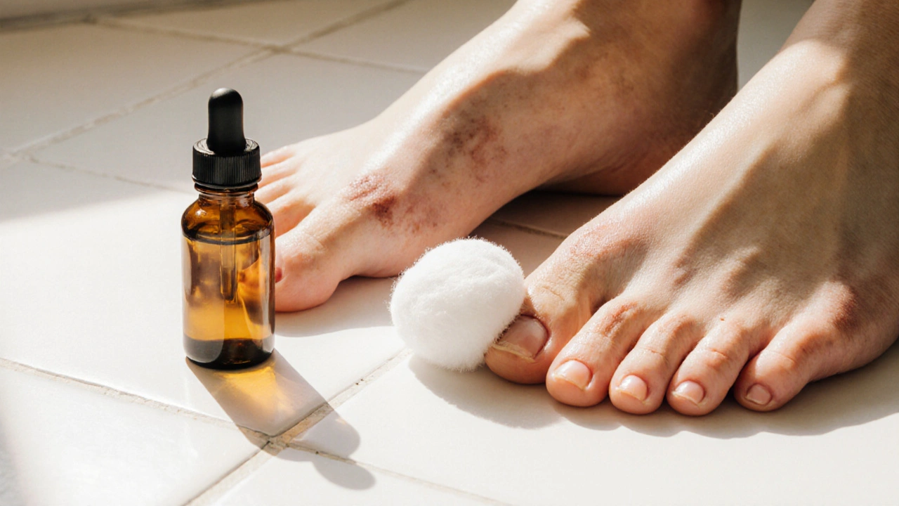Tea Tree Oil Benefits for Treating Athlete's Foot - Natural Antifungal Guide