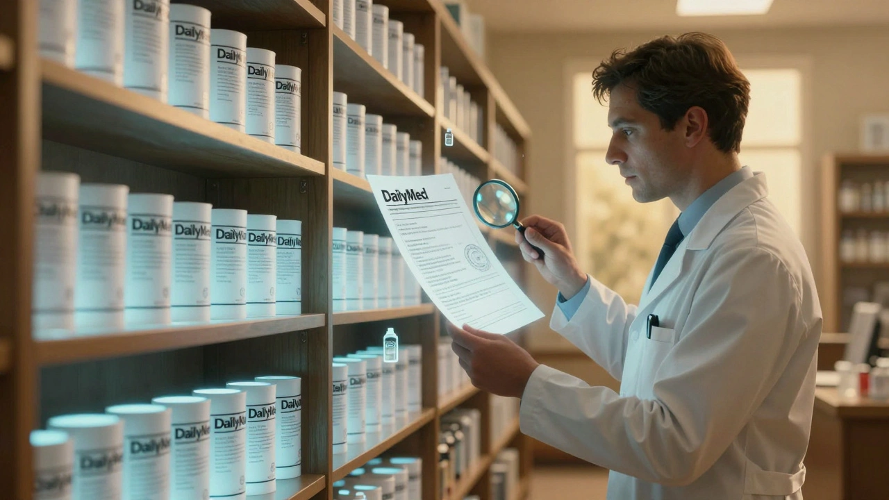 DailyMed Navigation: How to Find Up-to-Date Drug Labels and Side Effects