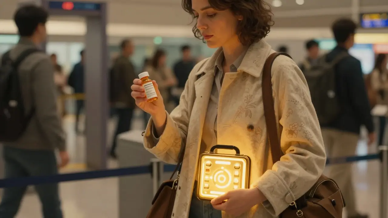 How to Protect Controlled Medications from Theft When Traveling